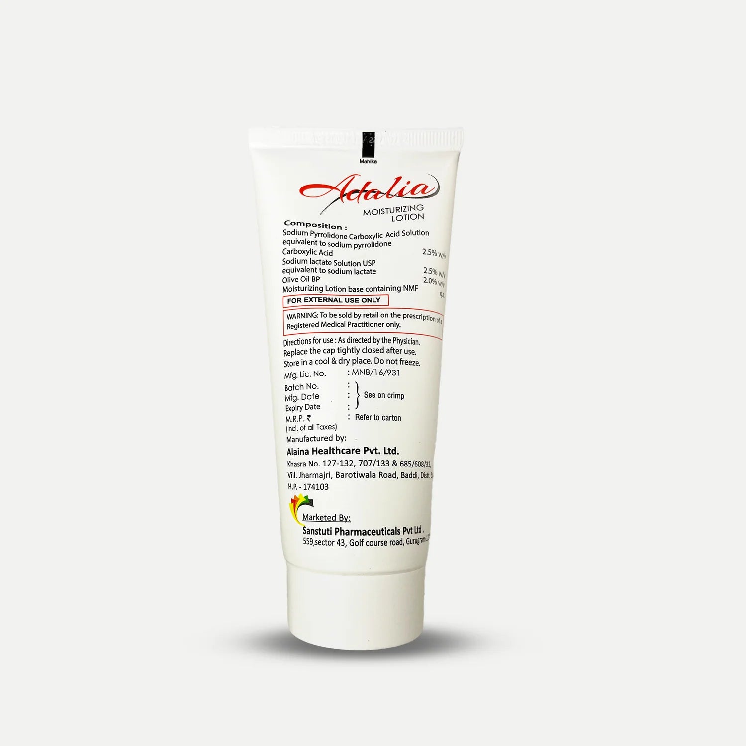 Adalia Moisturizing Lotion