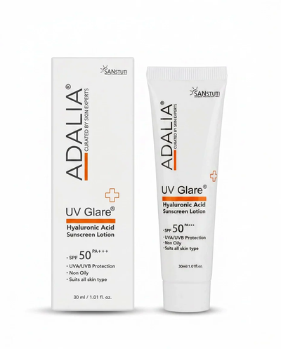 UV Glare 50 Hyaluronic Acid-Sunscreen Lotion